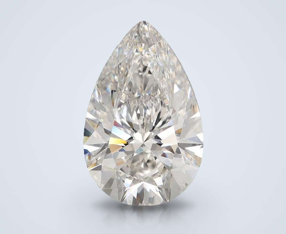 7.00 Carat Pear Lab Diamond