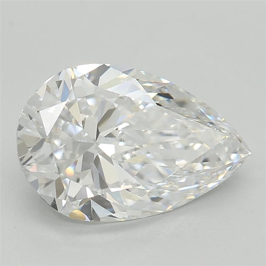 1.51ct D VS1 Very Good Cut Pear Lab Grown Diamond
