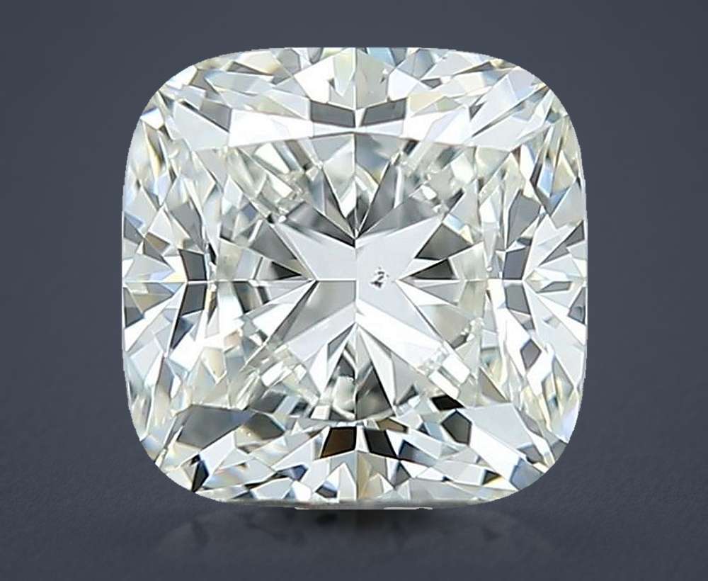 1.70 Carat Cushion Natural Diamond