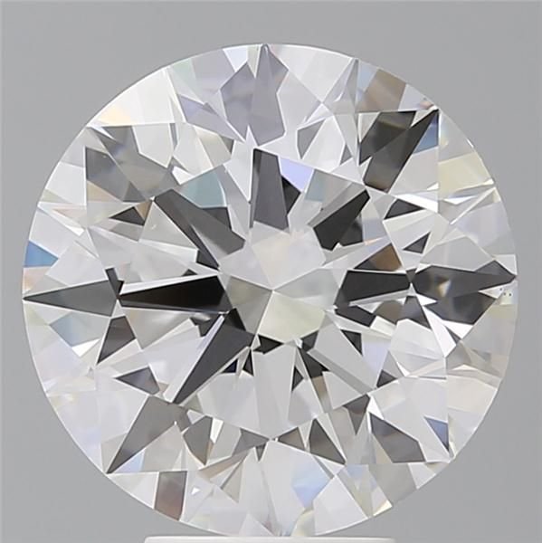 6.09 Carat Round Lab Diamond
