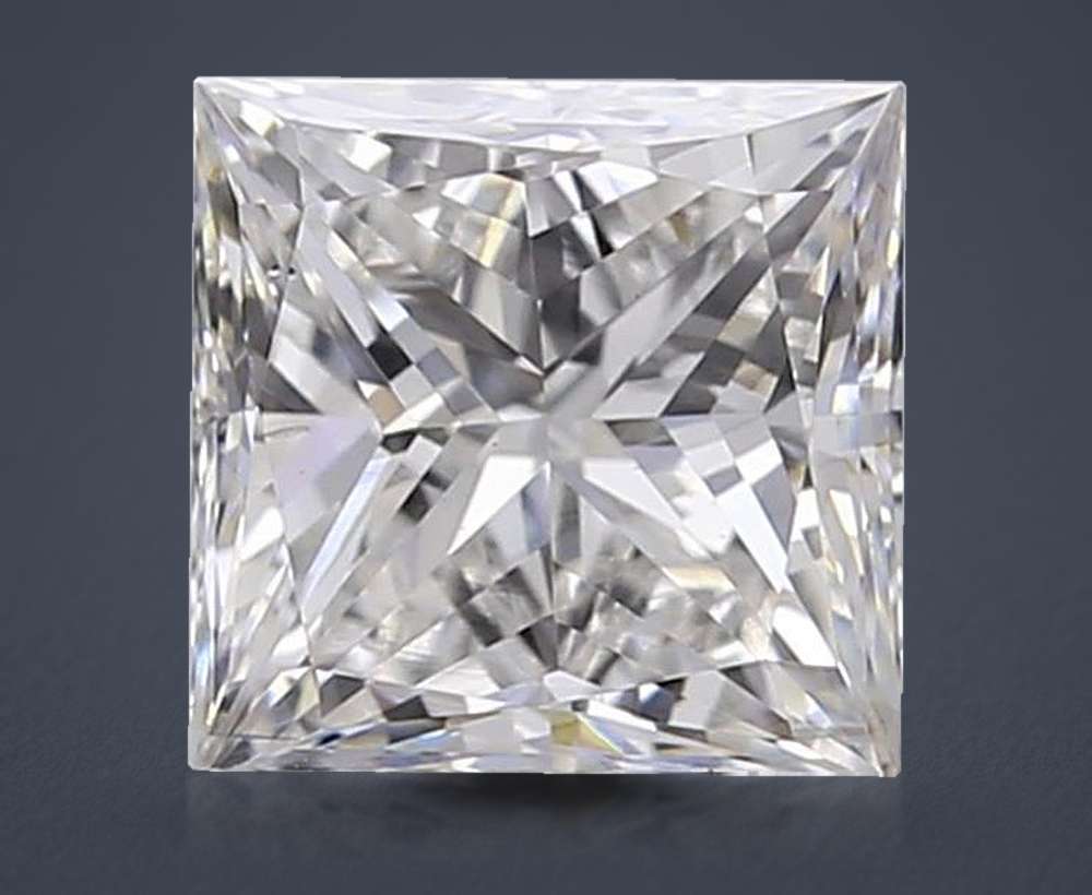 0.64 Carat Princess Lab Diamond