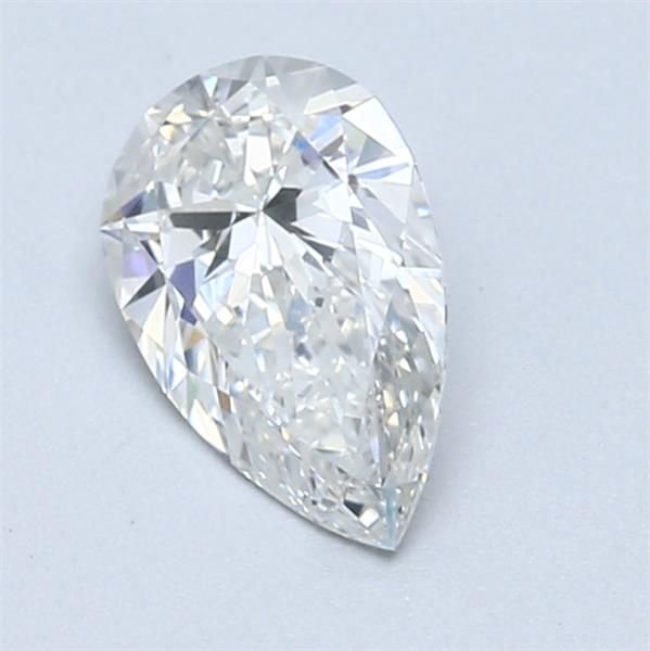0.90ct F VS2 Rare Carat Ideal Cut Pear Diamond
