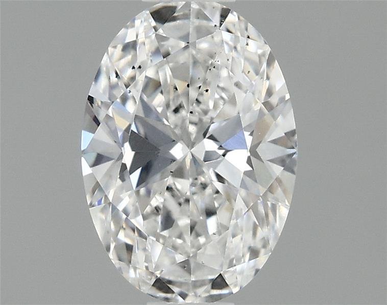 0.98ct E SI1 Rare Carat Ideal Cut Oval Lab Grown Diamond