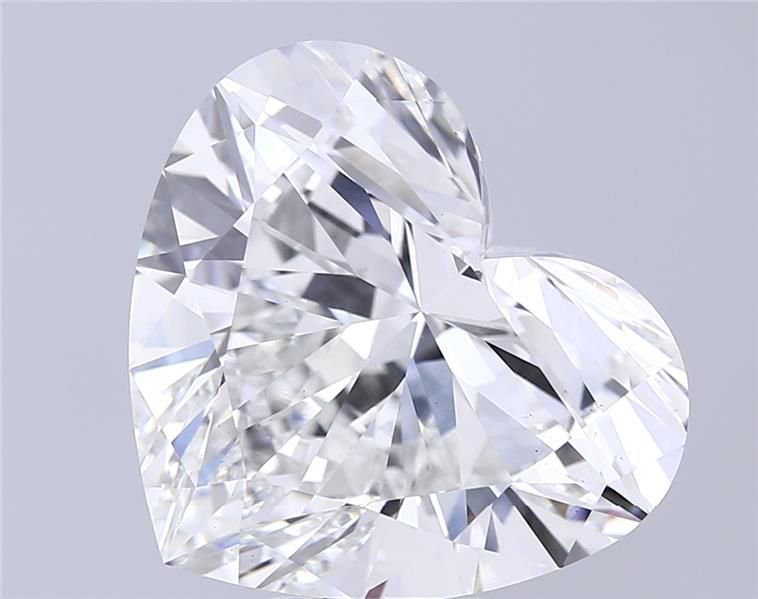 11.05ct F VS1 Rare Carat Ideal Cut Heart Lab Grown Diamond