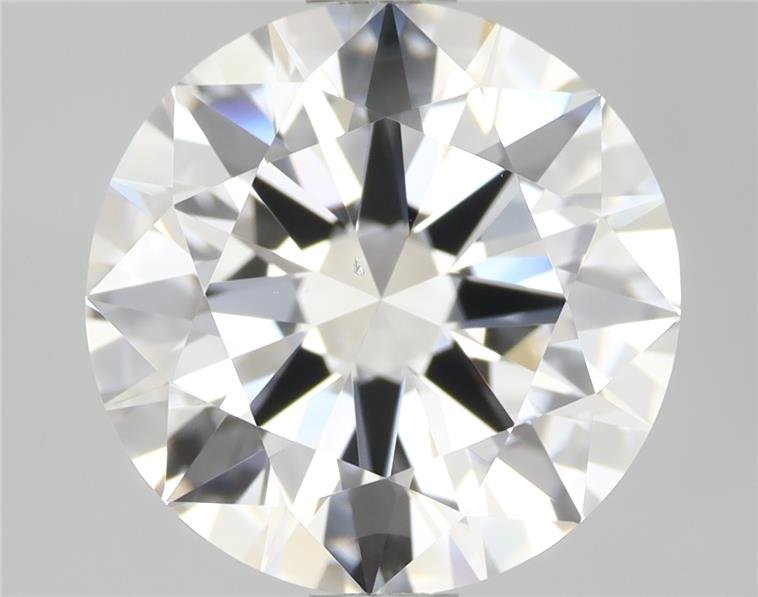 2.01ct F SI1 Rare Carat Ideal Cut Round Diamond