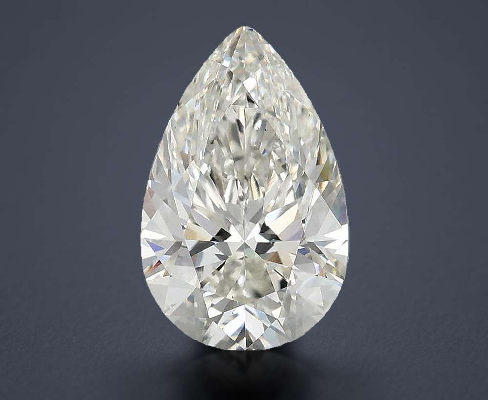 2.70 Carat Pear Lab Diamond