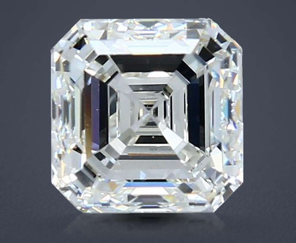 2.01 Carat Asscher Natural Diamond