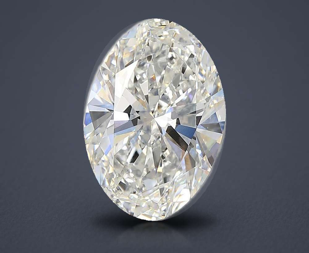 7.02 Carat Oval Lab Diamond