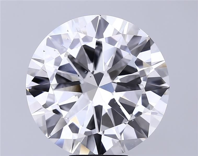 10.09ct F VS2 Very Good Cut Round Lab Grown Diamond