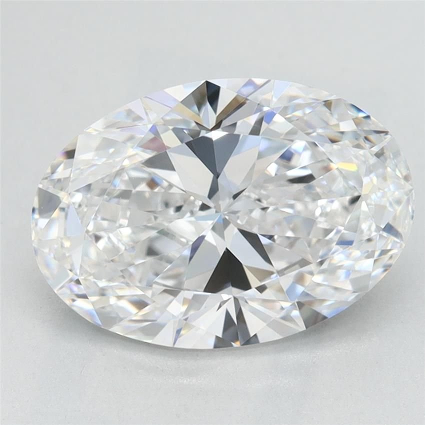 2.57ct D VVS1 Rare Carat Ideal Cut Oval Lab Grown Diamond