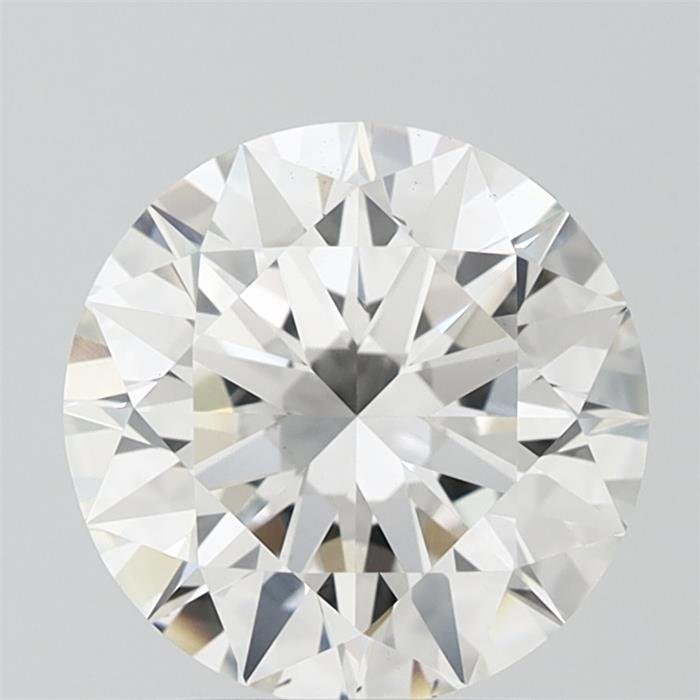 3.05ct H VS2 Excellent Cut Round Lab Grown Diamond