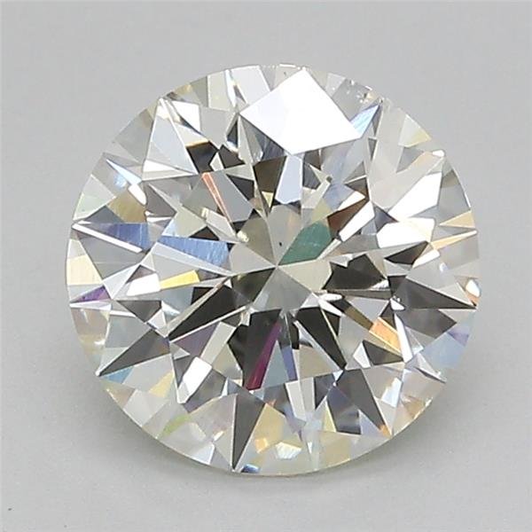 2.01ct J VS2 Excellent Cut Round Lab Grown Diamond