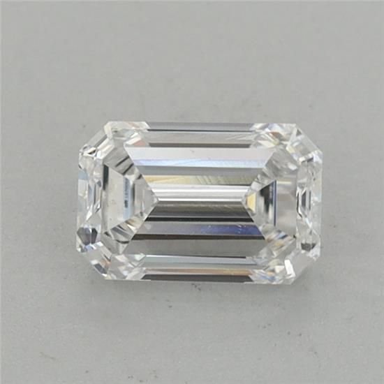 0.71ct D VS1 Very Good Cut Emerald Lab Grown Diamond