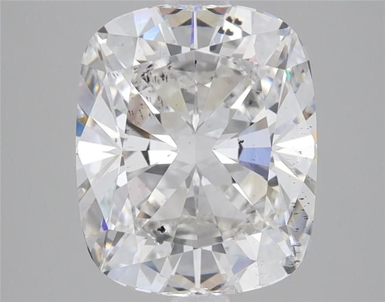 3.59ct F SI1 Rare Carat Ideal Cut Cushion Lab Grown Diamond