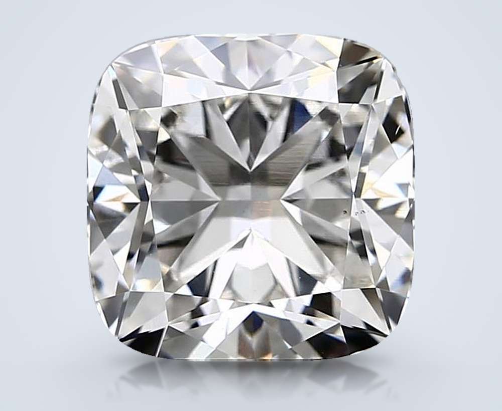 5.28 Carat Cushion Lab Diamond