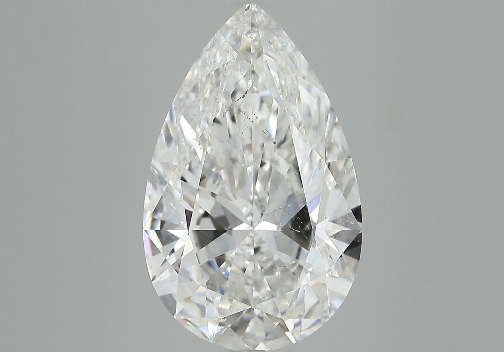 7.01 Carat Pear Natural Diamond