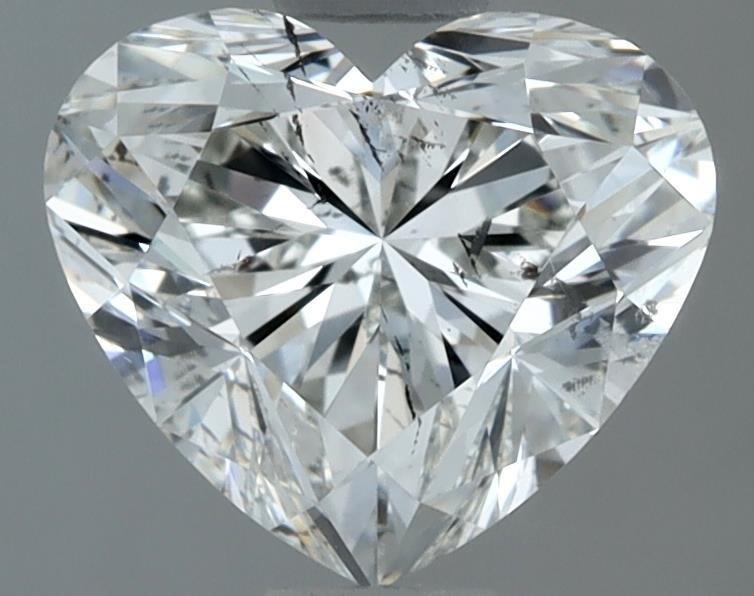 1.55ct H SI2 Rare Carat Ideal Cut Heart Diamond