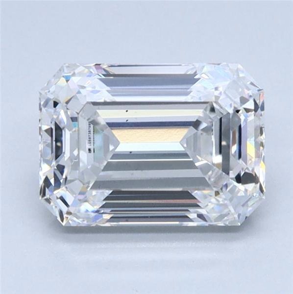 1.63ct D VS2 Very Good Cut Emerald Lab Grown Diamond