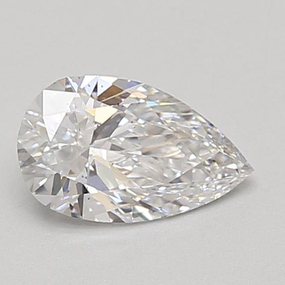 0.77ct D SI1 Rare Carat Ideal Cut Pear Lab Grown Diamond