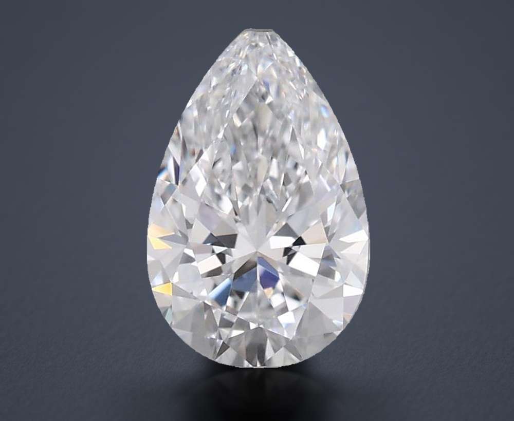 0.97 Carat Pear Lab Diamond