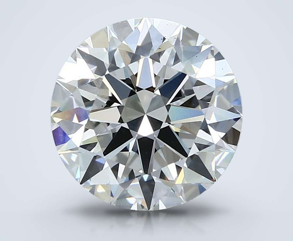3.51 Carat Round Lab Diamond