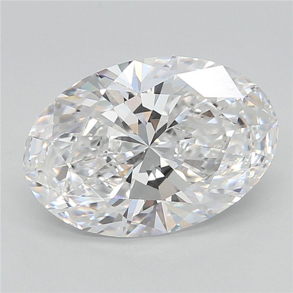 3.24 Carat Oval Lab Diamond