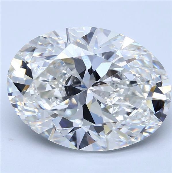 11.65ct H VS1 Rare Carat Ideal Cut Oval Lab Grown Diamond