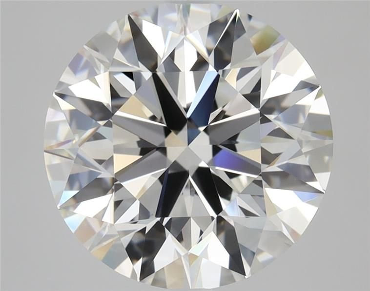 3.51ct G IF Rare Carat Ideal Cut Round Diamond