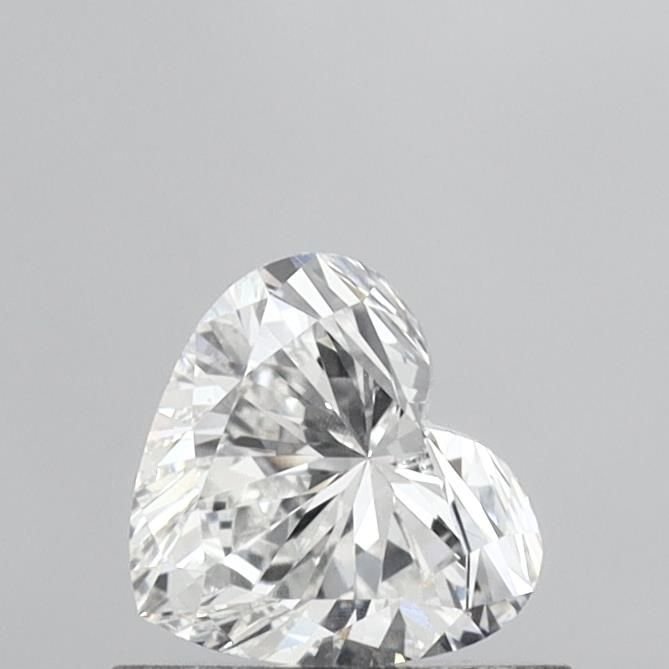 0.56ct E VS2 Rare Carat Ideal Cut Heart Lab Grown Diamond