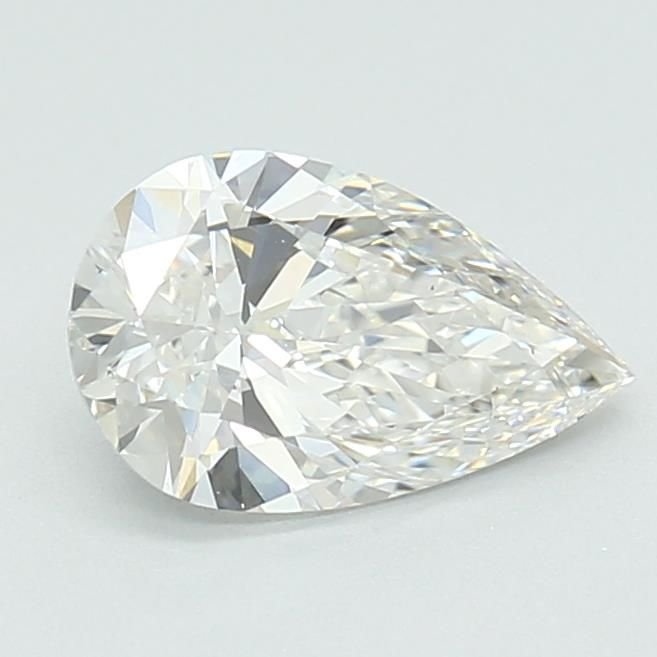 0.96ct E VS1 Rare Carat Ideal Cut Pear Lab Grown Diamond