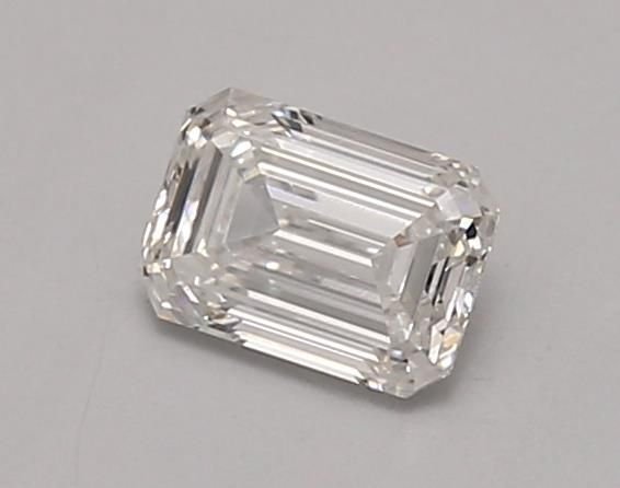 0.72ct F VS1 Rare Carat Ideal Cut Emerald Lab Grown Diamond