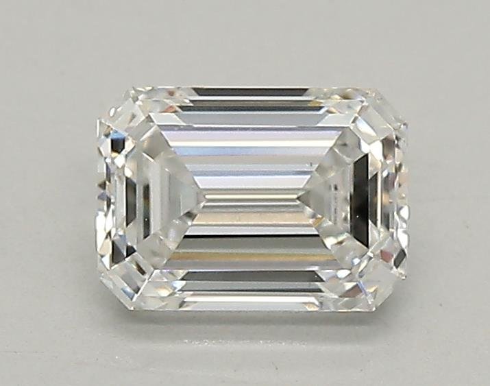 0.78ct D VVS2 Rare Carat Ideal Cut Emerald Lab Grown Diamond