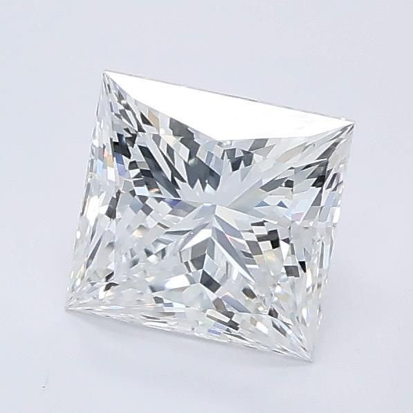 1.09ct E VVS2 Rare Carat Ideal Cut Princess Lab Grown Diamond