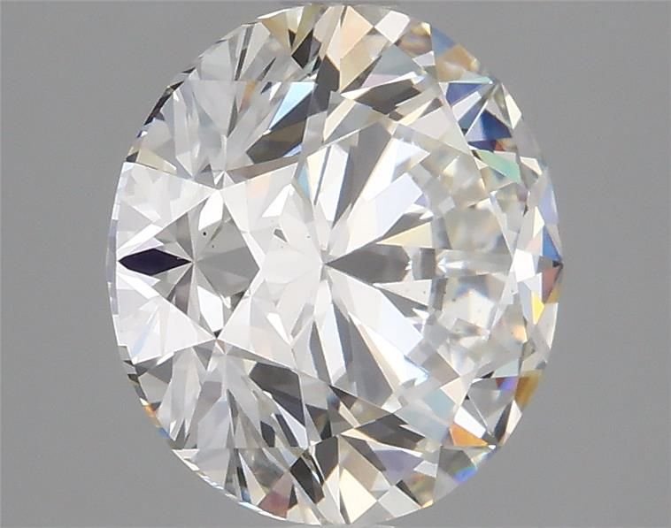 2.98ct H VS1 Excellent Cut Round Lab Grown Diamond