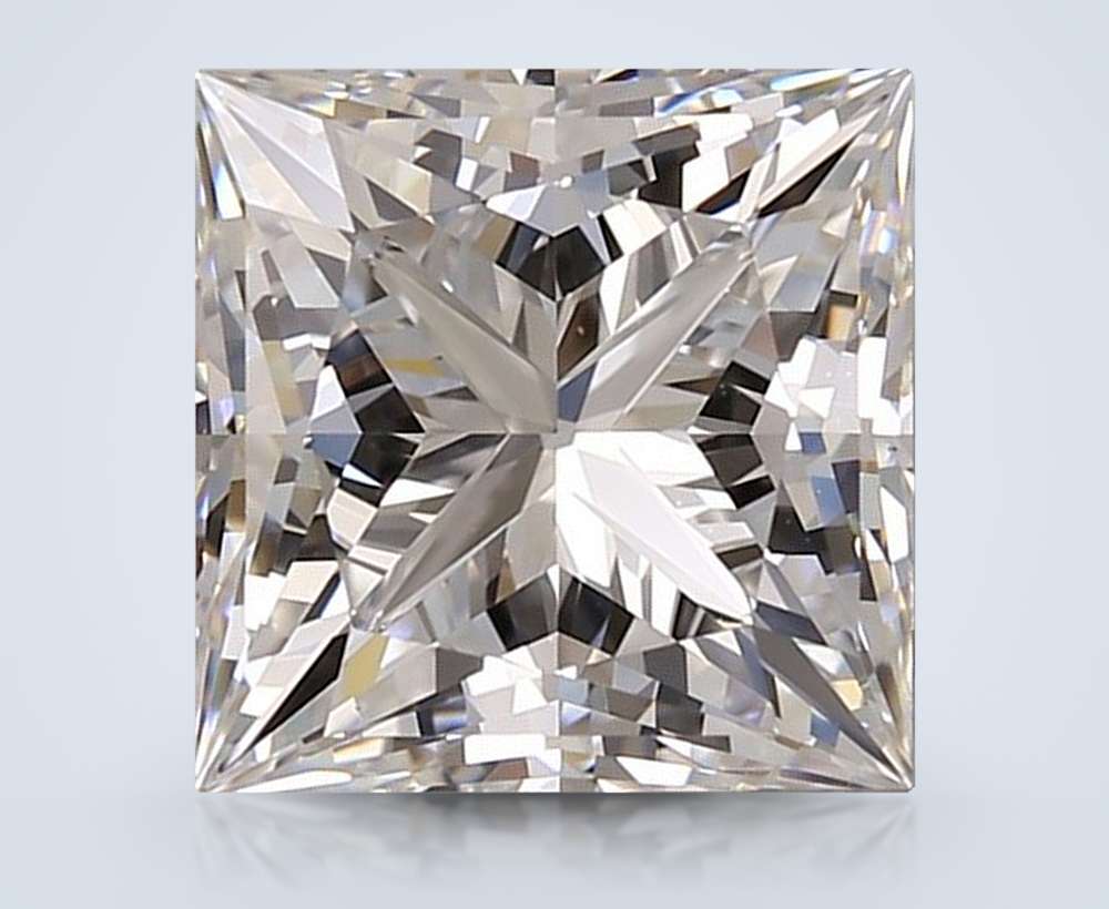 3.77 Carat Princess Lab Diamond