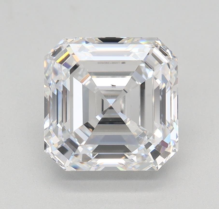 1.63ct D VS2 Rare Carat Ideal Cut Asscher Lab Grown Diamond