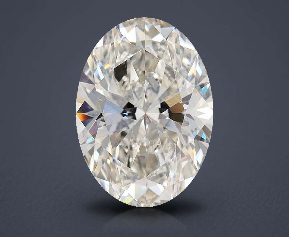 3.59 Carat Oval Lab Diamond