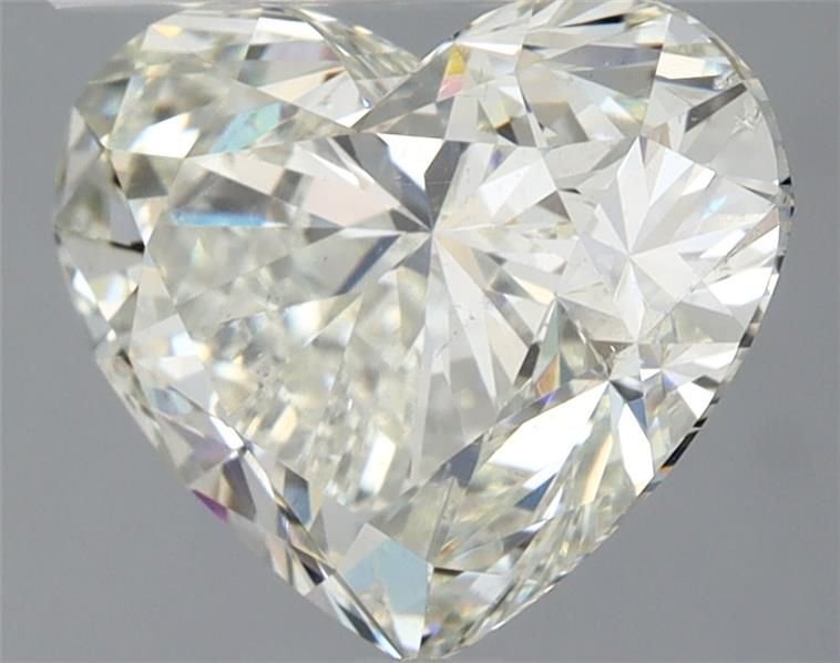 2.50ct K SI2 Rare Carat Ideal Cut Heart Diamond