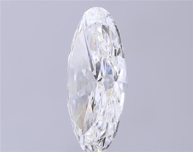 11.07ct F VVS2 Rare Carat Ideal Cut Oval Lab Grown Diamond