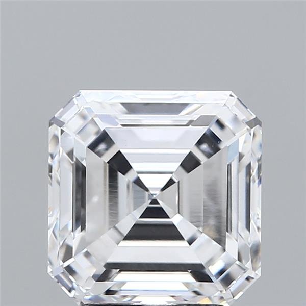 3.08ct E VVS2 Excellent Cut Asscher Lab Grown Diamond