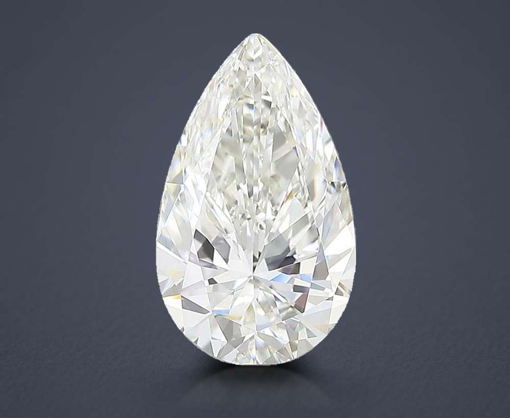 2.50 Carat Pear Natural Diamond