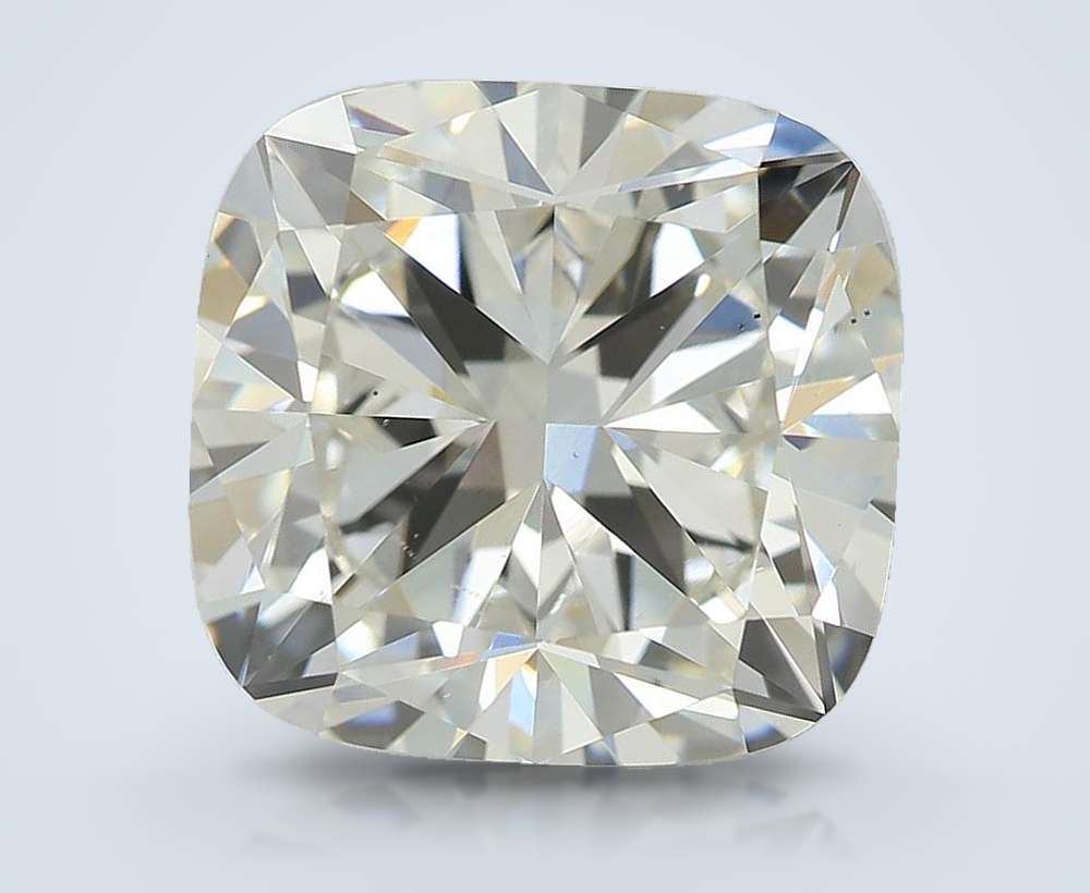 3.85 Carat Cushion Lab Diamond
