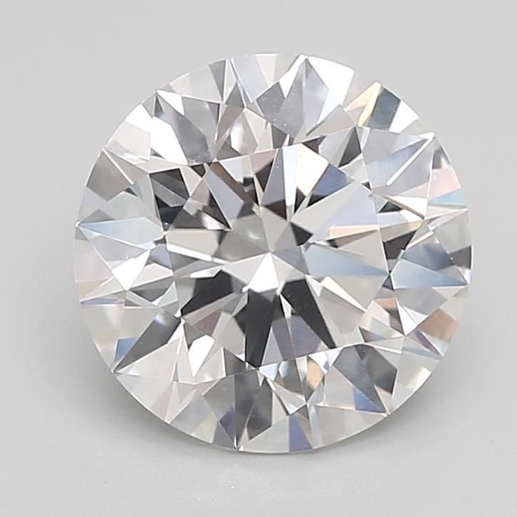 3.02ct F VVS2 Rare Carat Ideal Cut Round Lab Grown Diamond