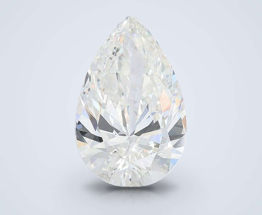 10.08 Carat Pear Lab Diamond