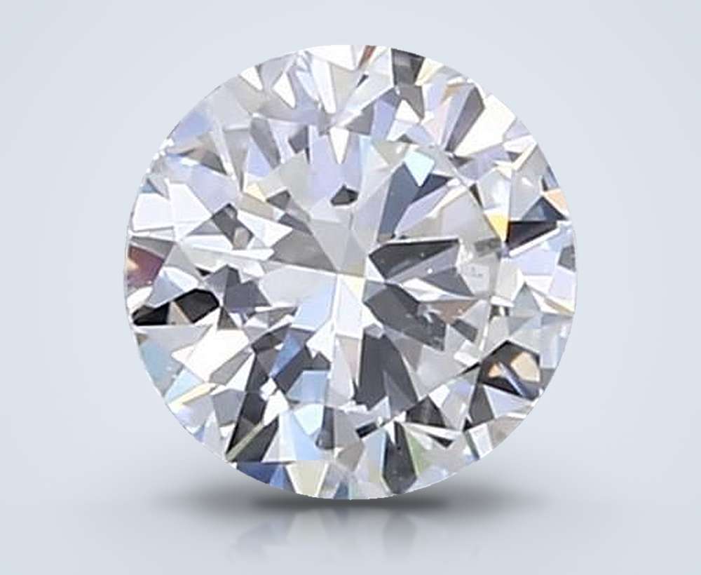 0.90 Carat Round Natural Diamond