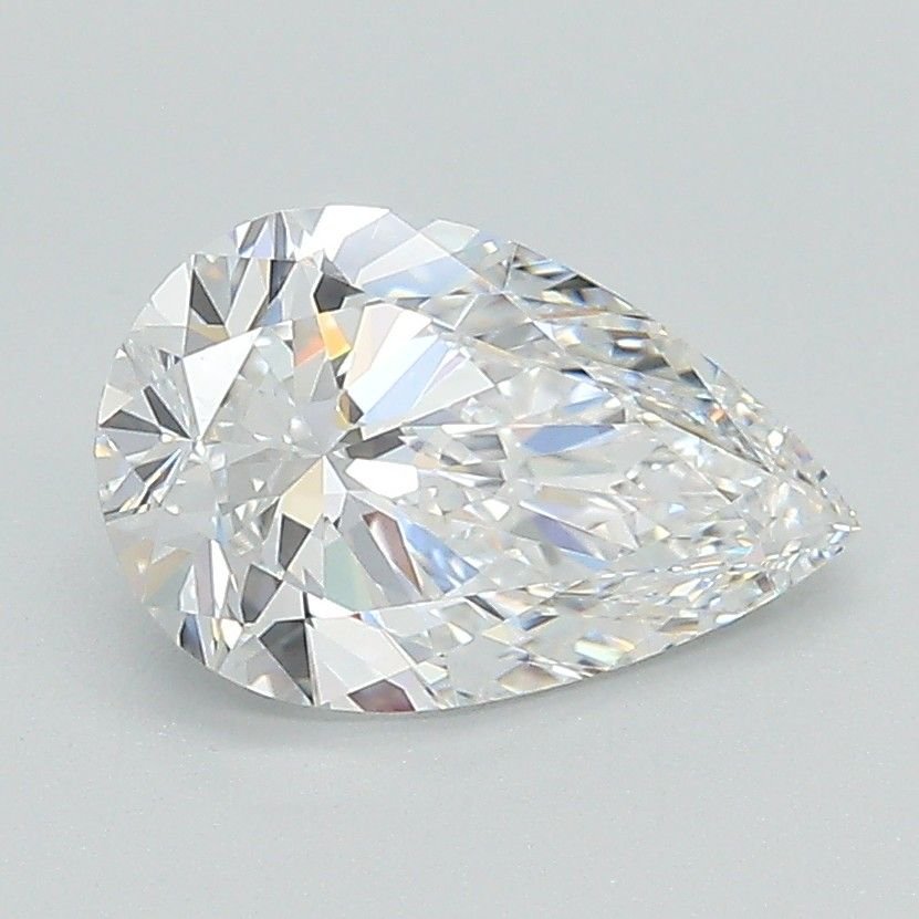 1.56ct D VS2 Rare Carat Ideal Cut Pear Lab Grown Diamond