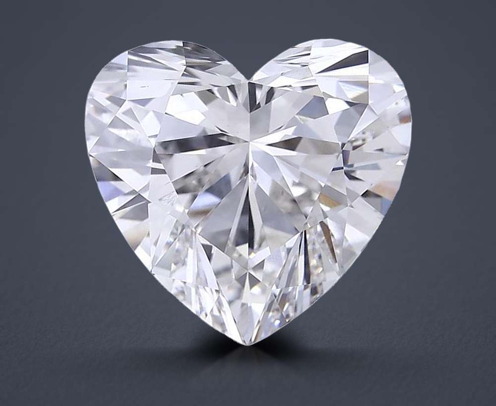 7.04 Carat Heart Lab Diamond