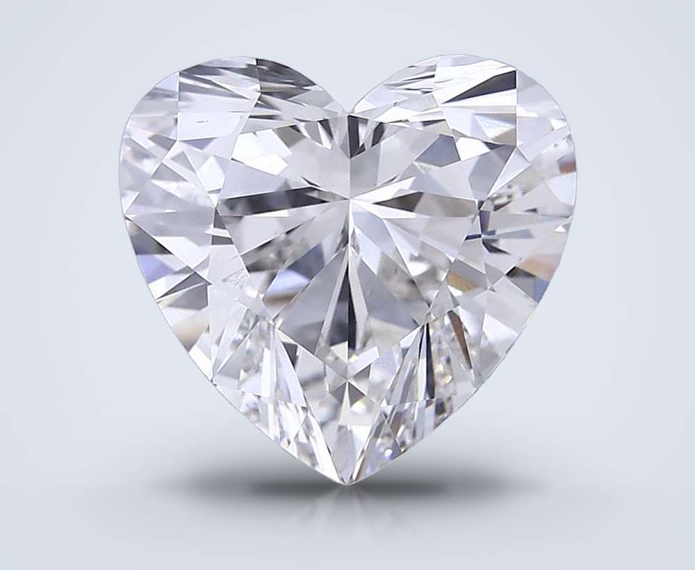 7.04 Carat Heart Lab Diamond