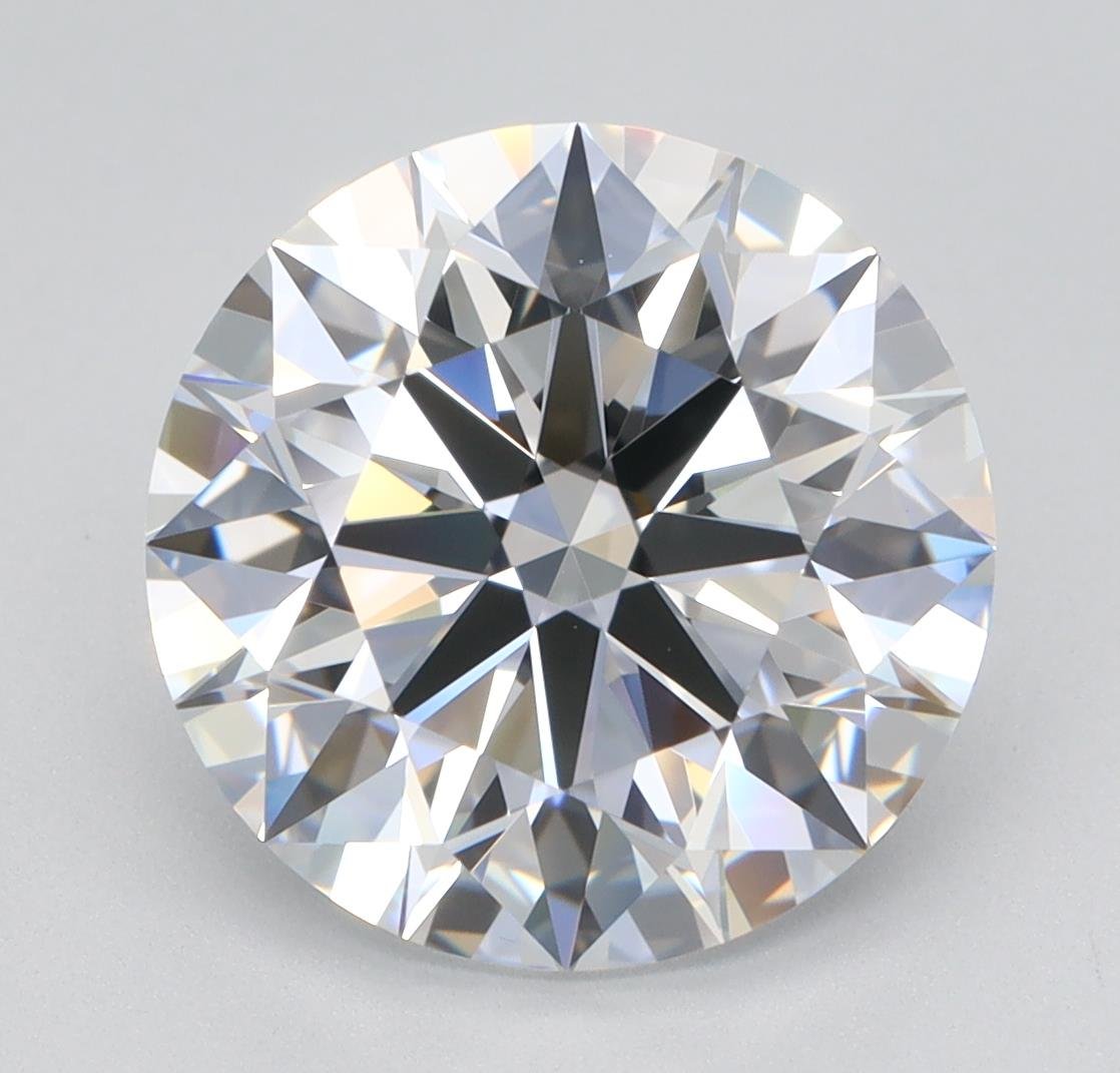 3.62ct D VVS2 Rare Carat Ideal Cut Round Lab Grown Diamond