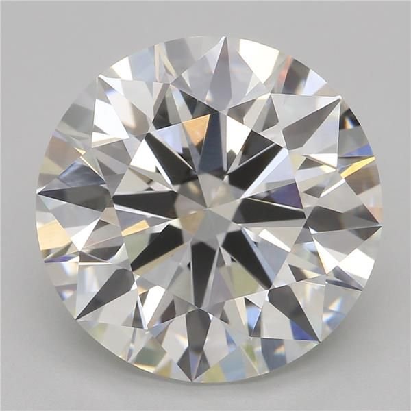 5.07ct E VVS2 Rare Carat Ideal Cut Round Lab Grown Diamond
